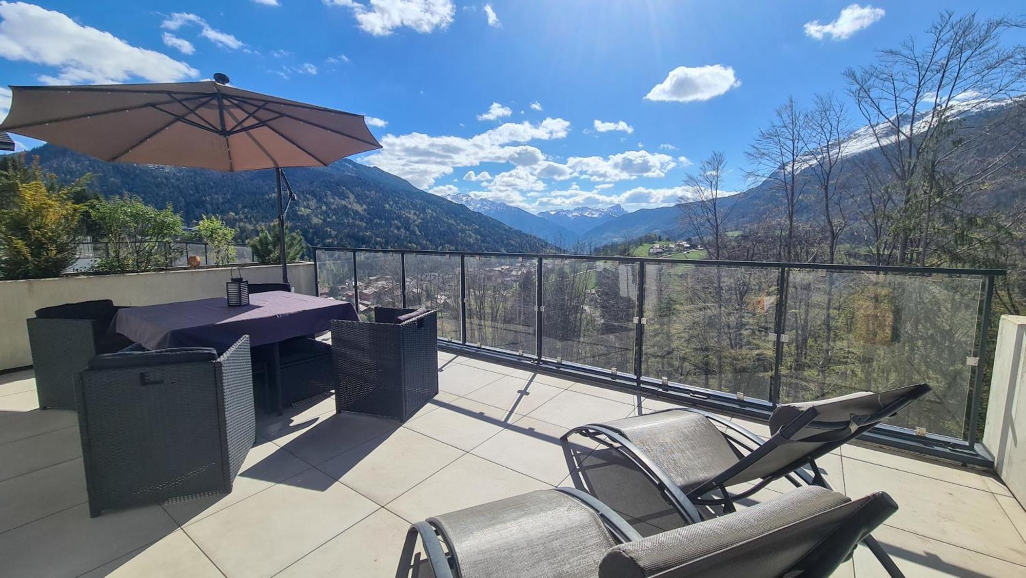 Le Berceau Des Aiguilles - Vue Montagne, Terrasse - Aravistour Daire Saint-Jean-de-Sixt Dış mekan fotoğraf